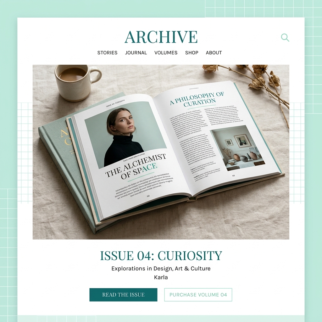 Quill & Code project — editorial design